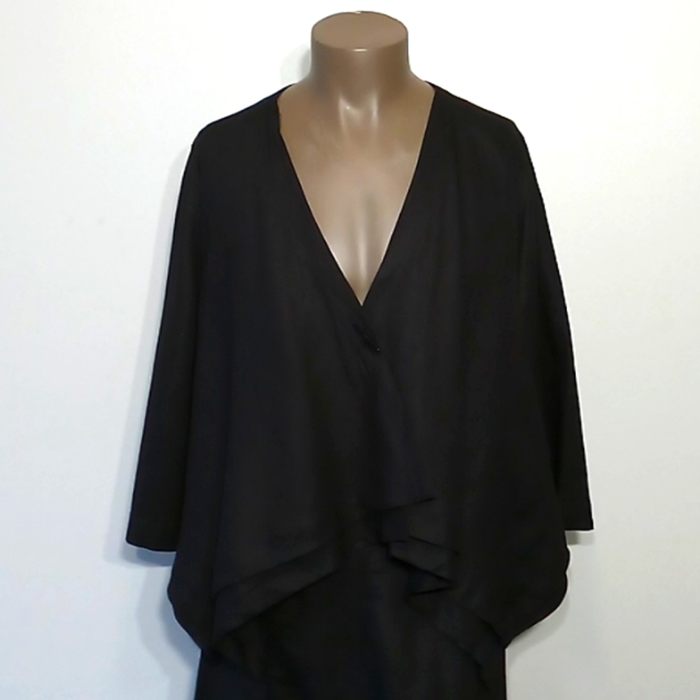 Assmetric & Elegant 2pc Black Women's Skirt set by Connie's Moonlight